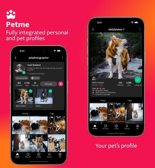 Petme  The social platform for pets & their people