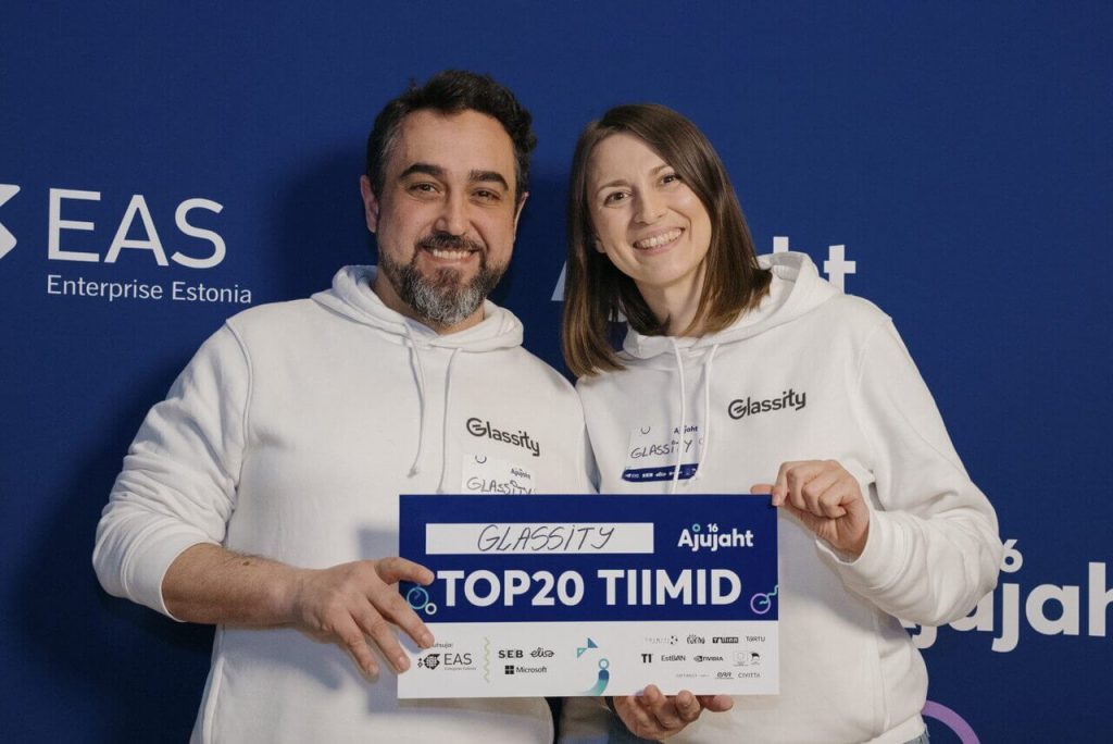 Spanish e-resident Jose and co-founder of Glassity awarded in top 20 of Ajujaht accelerator programme